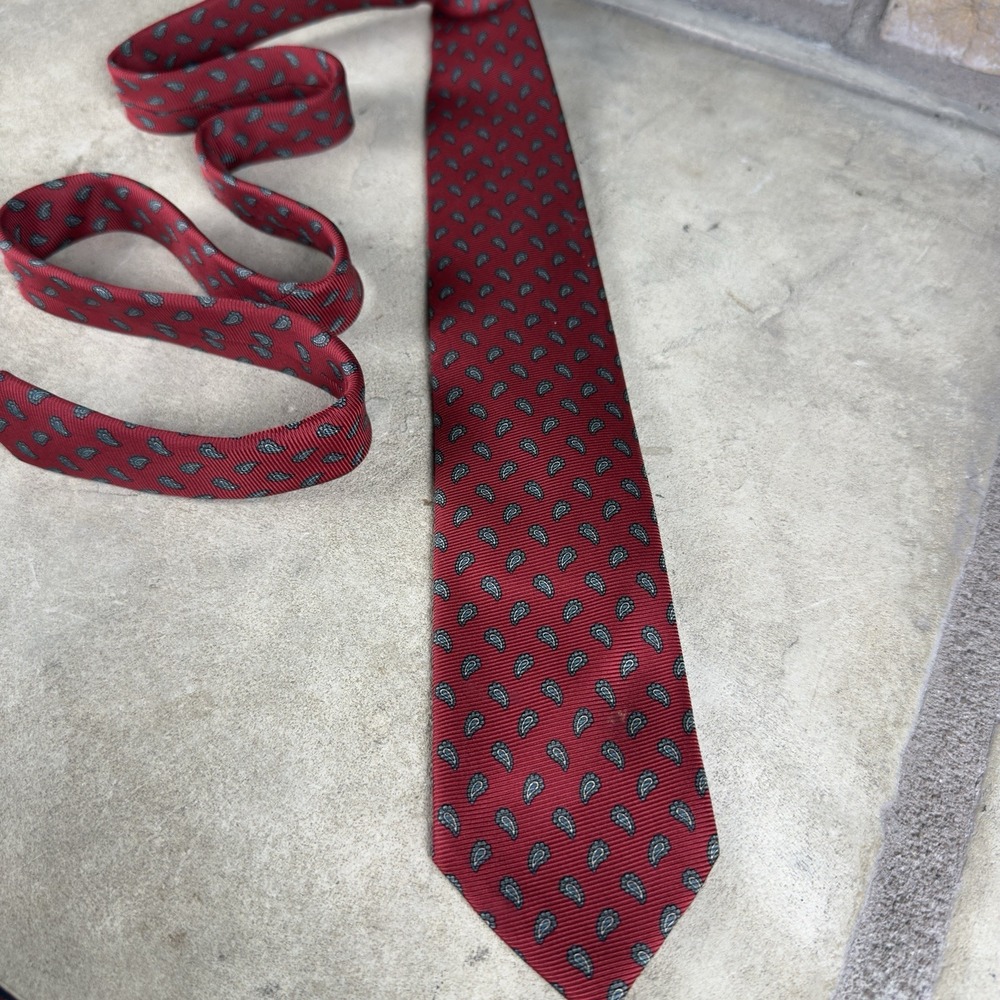 Polo By‎ Ralph Lauren Red Paisley Tie